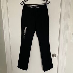 Banana Republic Black Straight-Leg Trousers